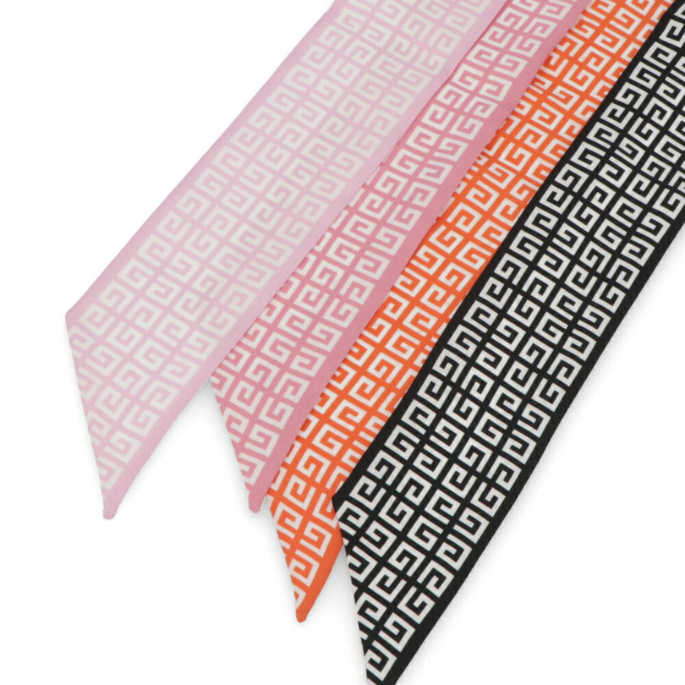 GIVENCHY スカーフ シルク GIVENCHYロゴ 4Gモチーフ