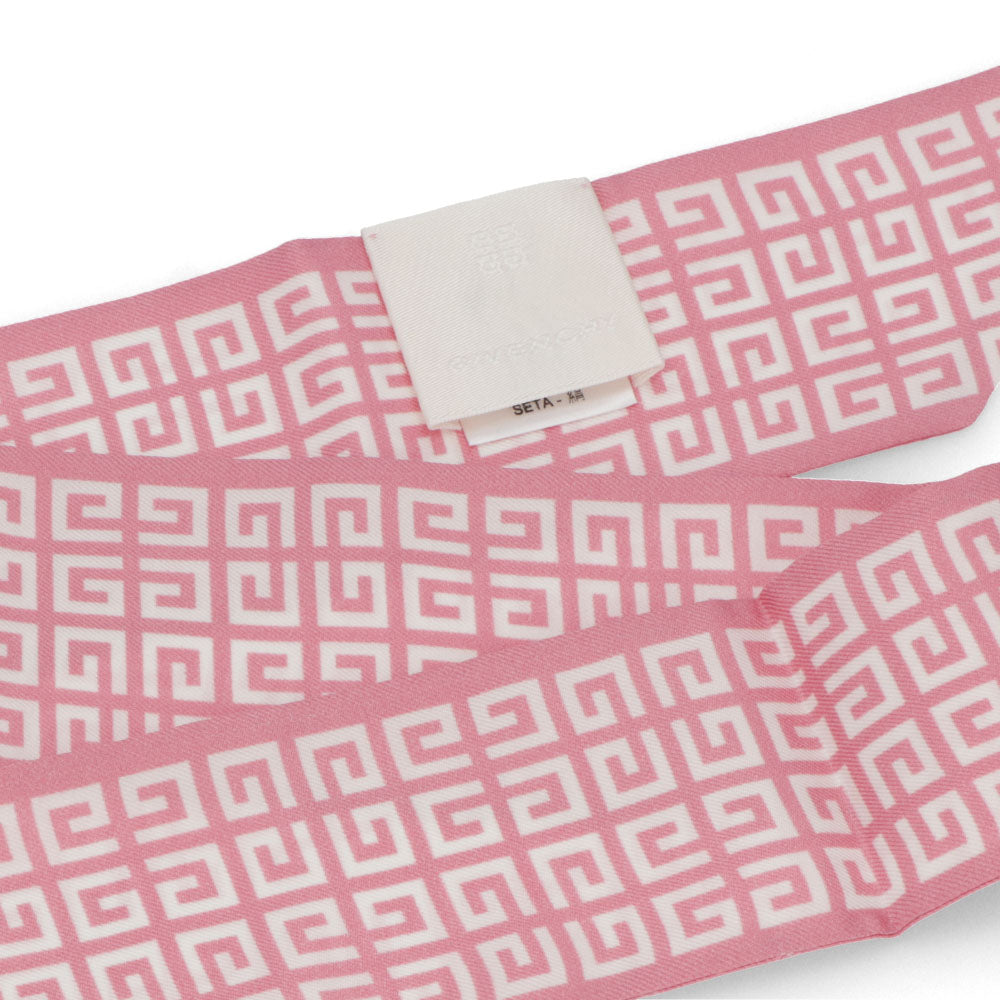 GIVENCHY スカーフ シルク GIVENCHYロゴ 4Gモチーフ