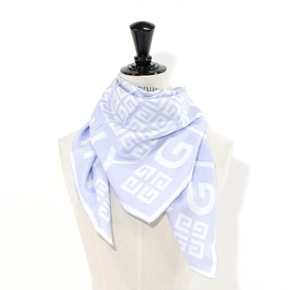 GIVENCHY スカーフ シルク GGパターン モノグラム 総柄 大判