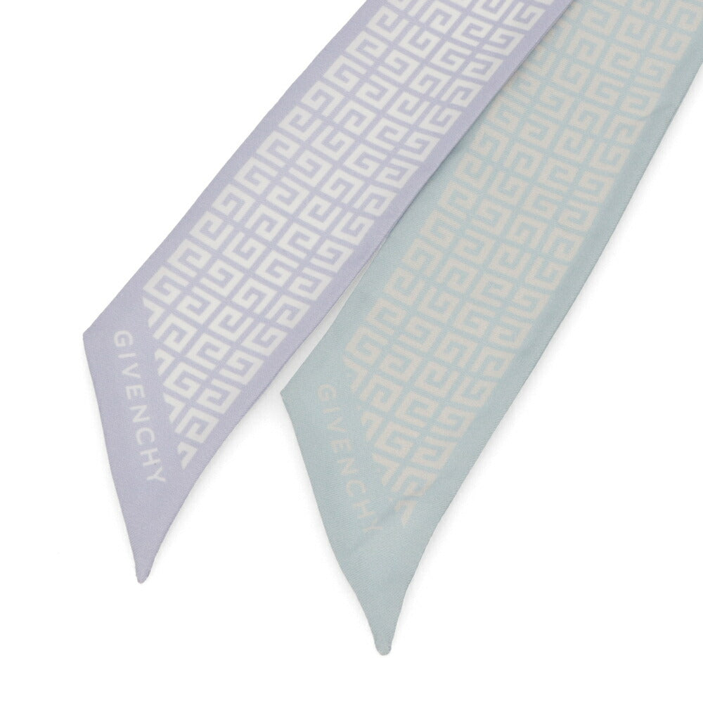 GIVENCHY スカーフ シルク ロゴ 4Gモチーフ ツイリー