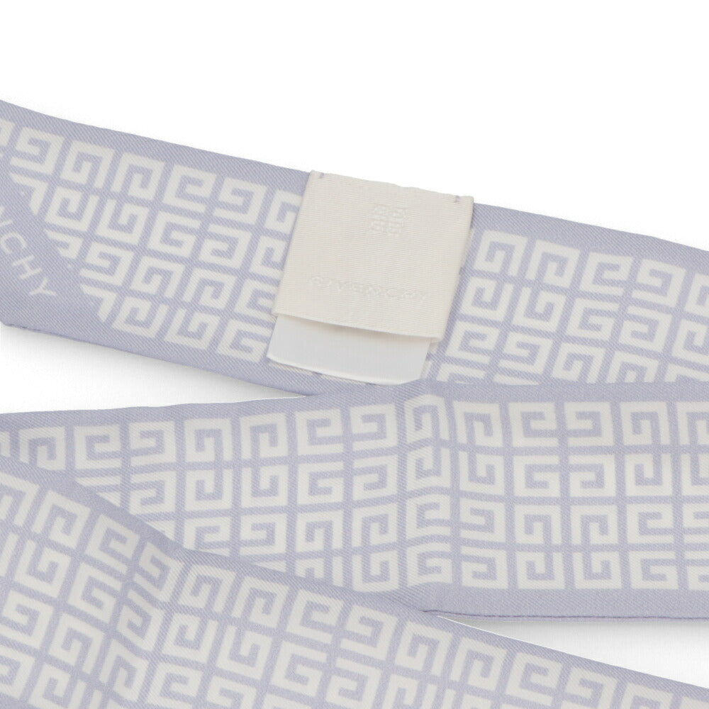 GIVENCHY スカーフ シルク ロゴ 4Gモチーフ ツイリー