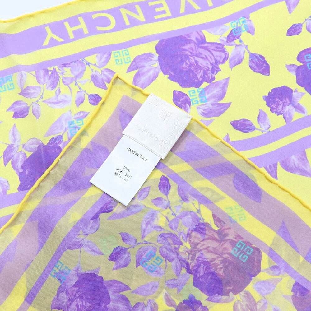 GIVENCHY ストール シルク 花柄 フラワープリント