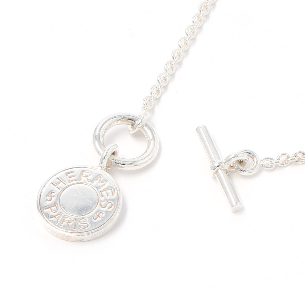 エルメス ネックレス アミュレット セリエ シルバー