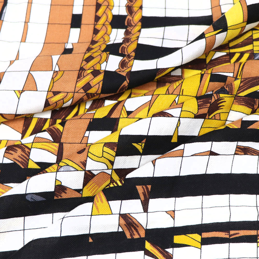 エルメス カシシル140 ブラック コーチング・デジャヴ