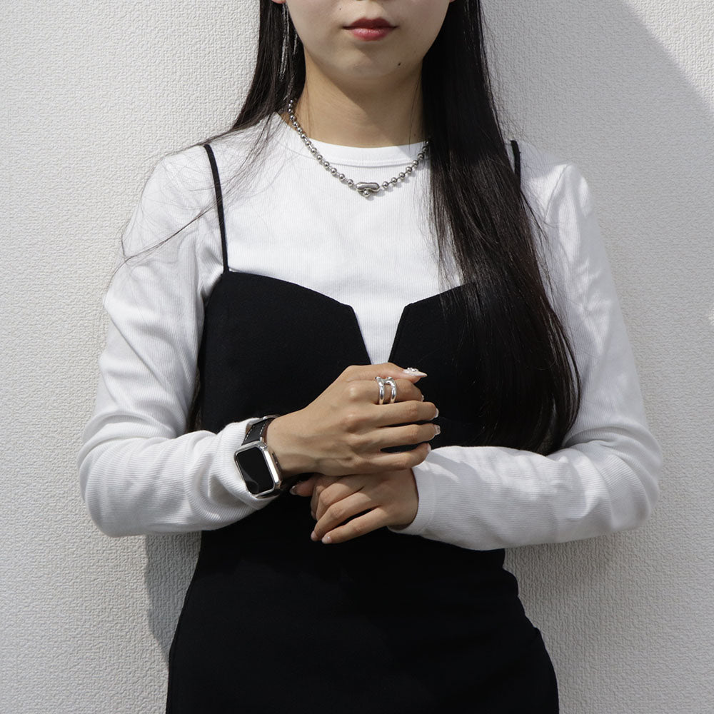 エルメス リング オスモズPM シルバー Bague Osmos