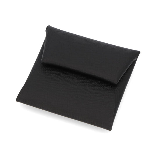 HERMES バスティア コインケース ブラック エプソン