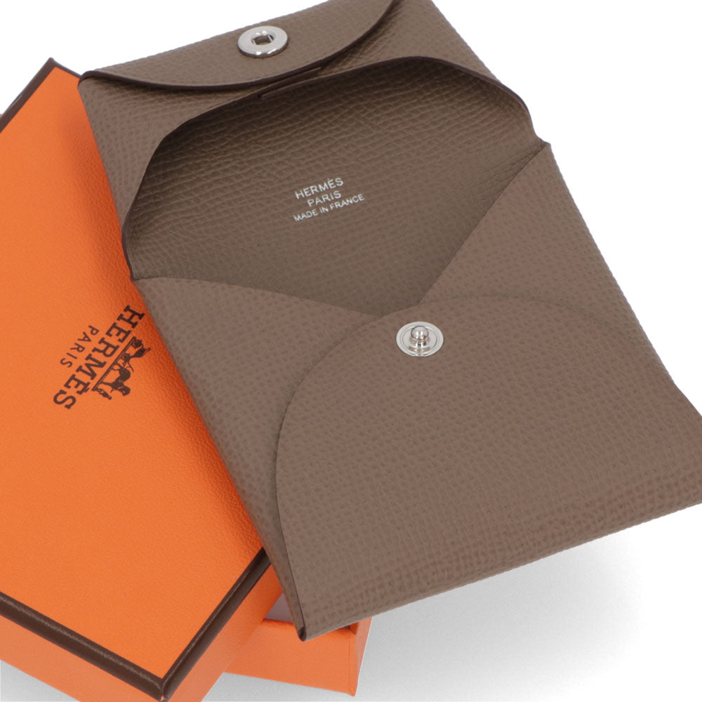 HERMES バスティア コインケース エトゥープ エプソン