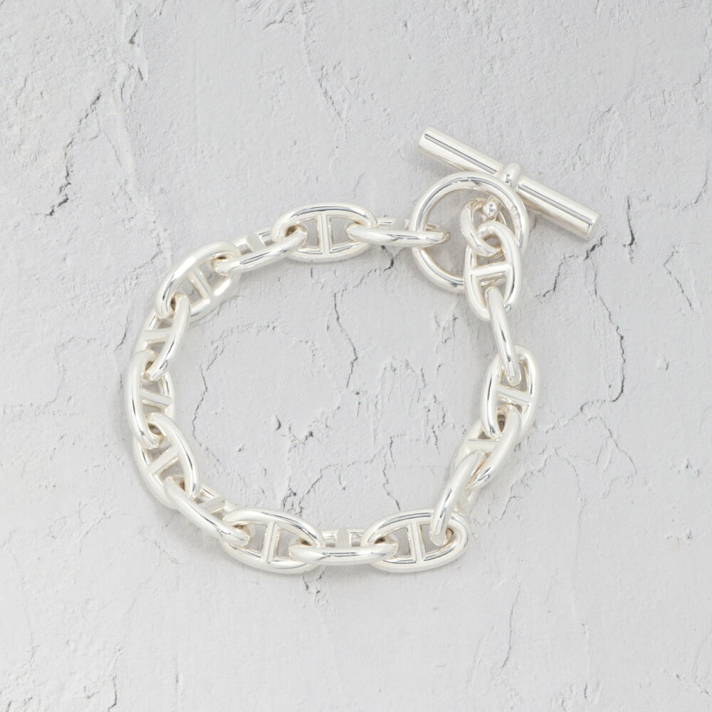 HERMES シェーヌダンクル GM ブレスレット シルバー