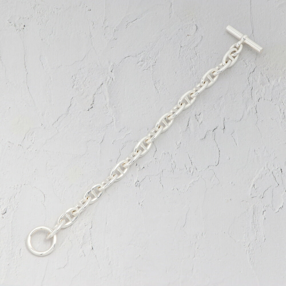 HERMES シェーヌダンクル GM ブレスレット シルバー