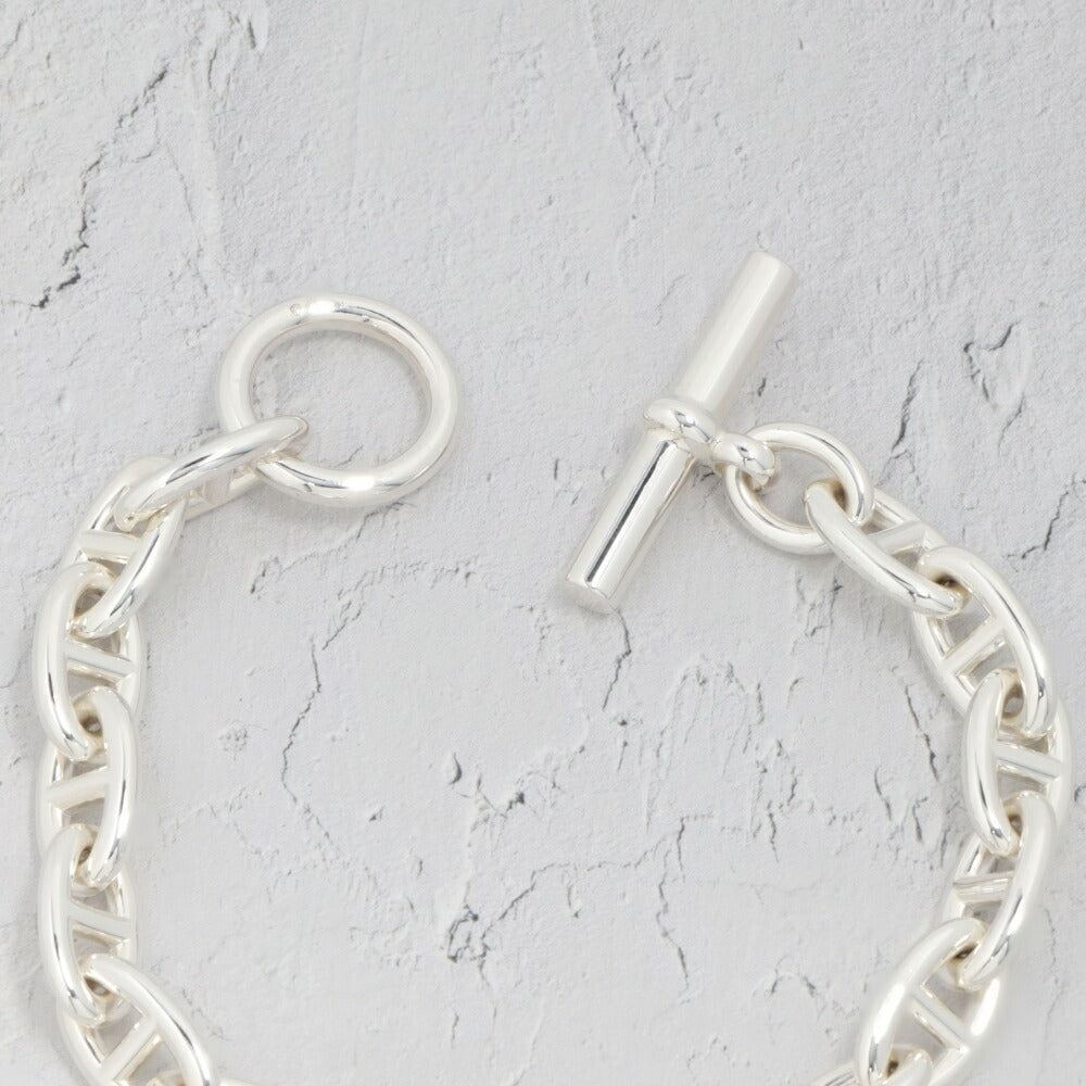 HERMES シェーヌダンクル GM ブレスレット シルバー