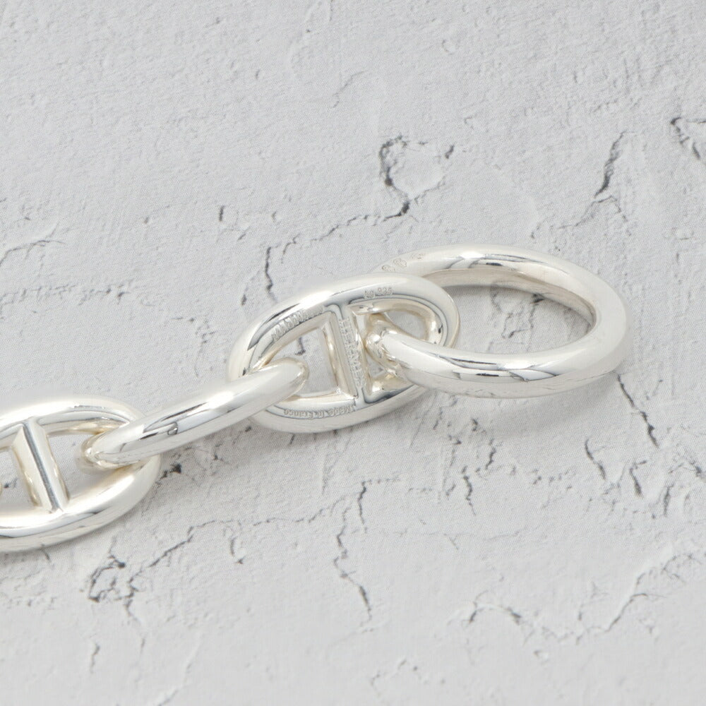 HERMES シェーヌダンクル GM ブレスレット シルバー