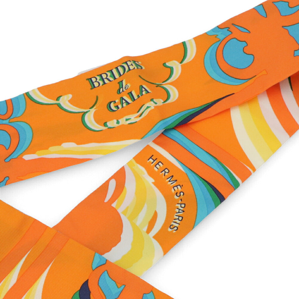 HERMES ツイリー Brides de Gala Shadow オレンジ