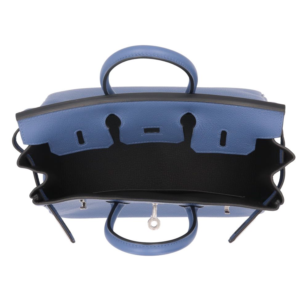 エルメス バーキン25ヴェルソ ブルーブライトン