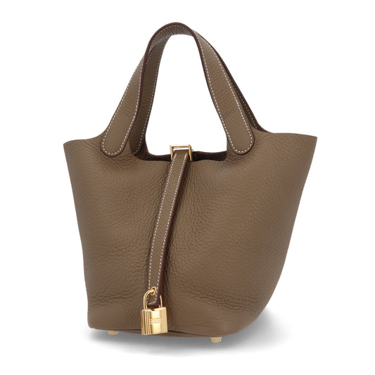 エルメス ピコタンロックPM エトゥープ ゴールド金具