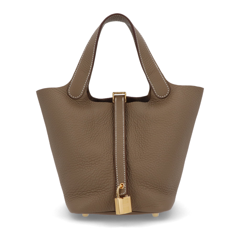 エルメス ピコタンロックPM エトゥープ ゴールド金具