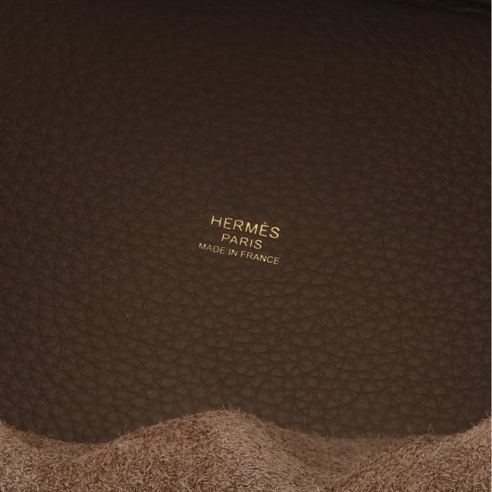 エルメス ピコタンロックPM エトゥープ ゴールド金具