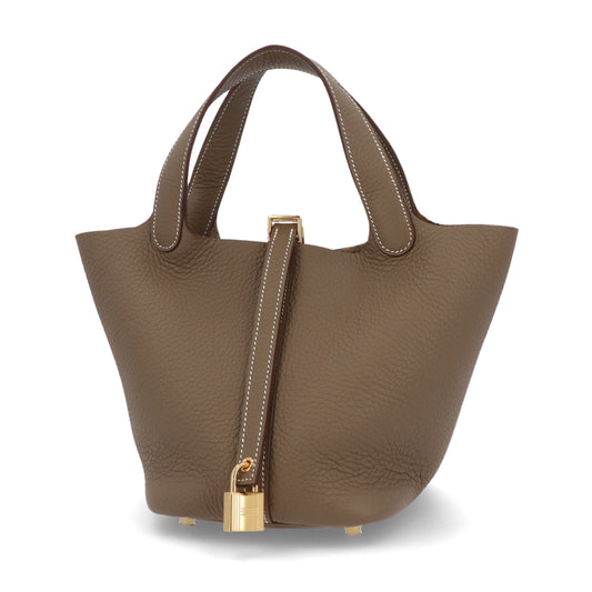 エルメス ピコタンロックPM エトゥープ ゴールド金具