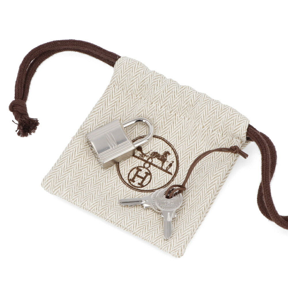 HERMES ピコタンロックPM ローズサクラ シルバー金具
