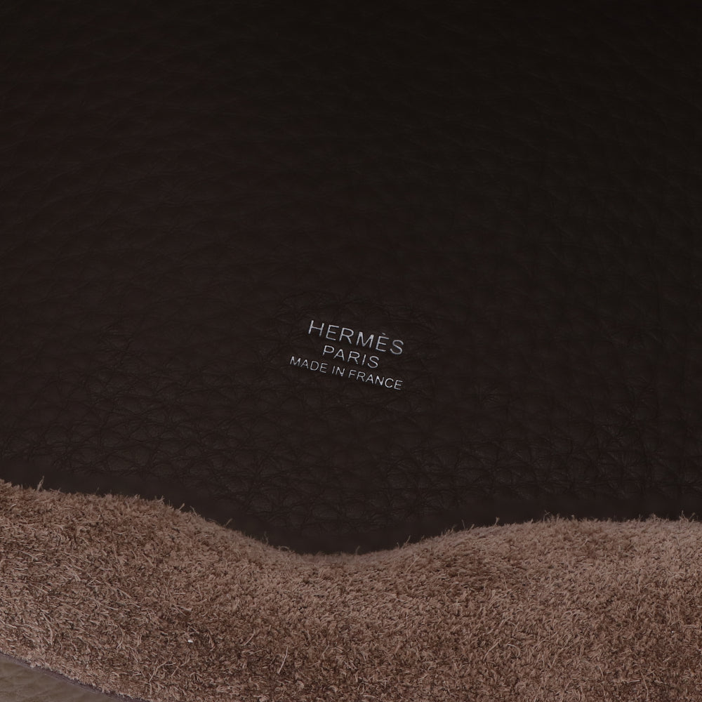 HERMES ピコタンロックMM エトゥープ シルバー金具