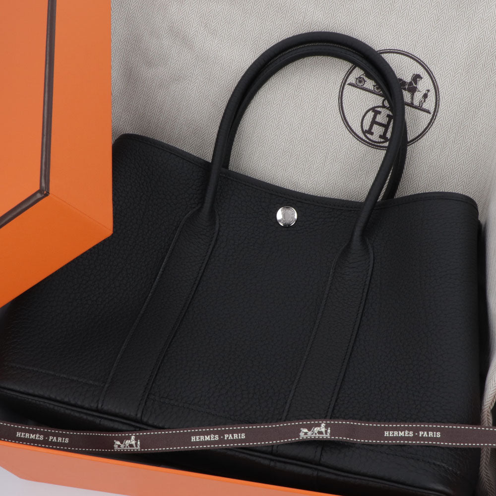 HERMES ガーデンパーティTPM ブラック ネゴンダ