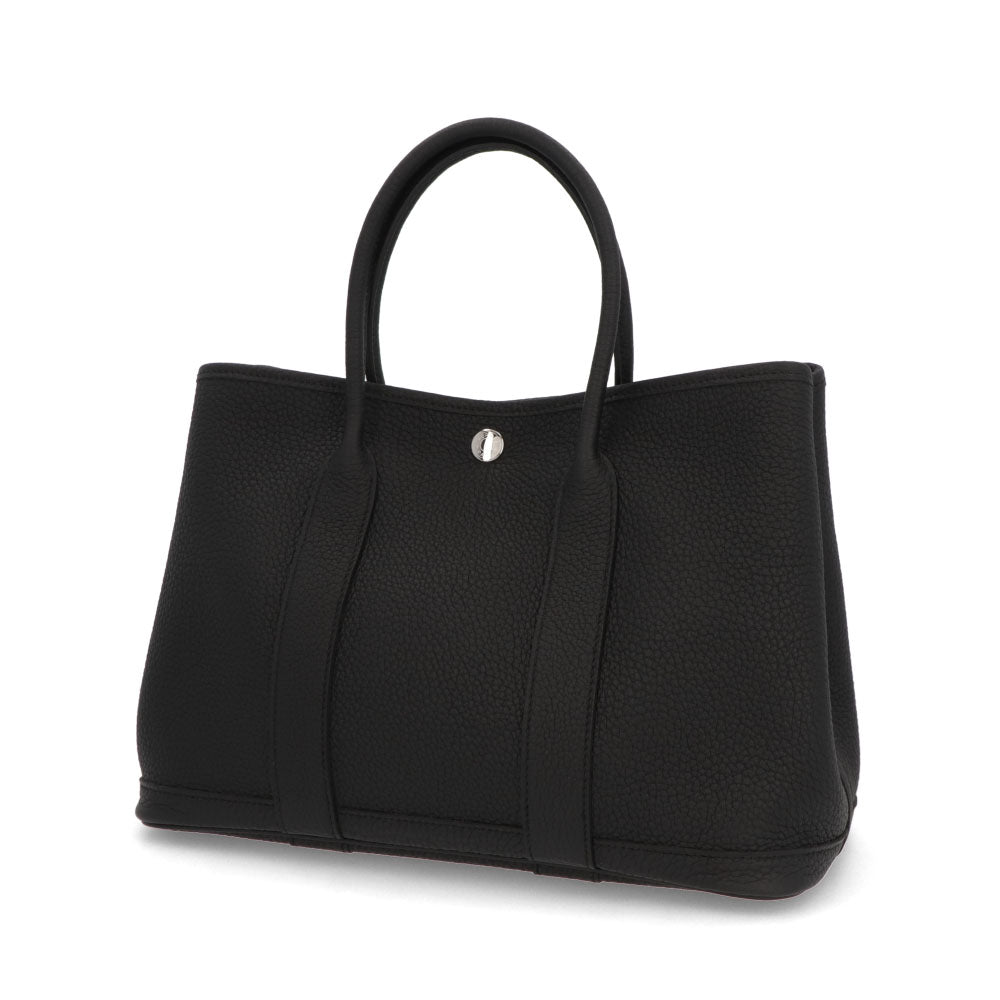 HERMES ガーデンパーティTPM ブラック シルバー金具