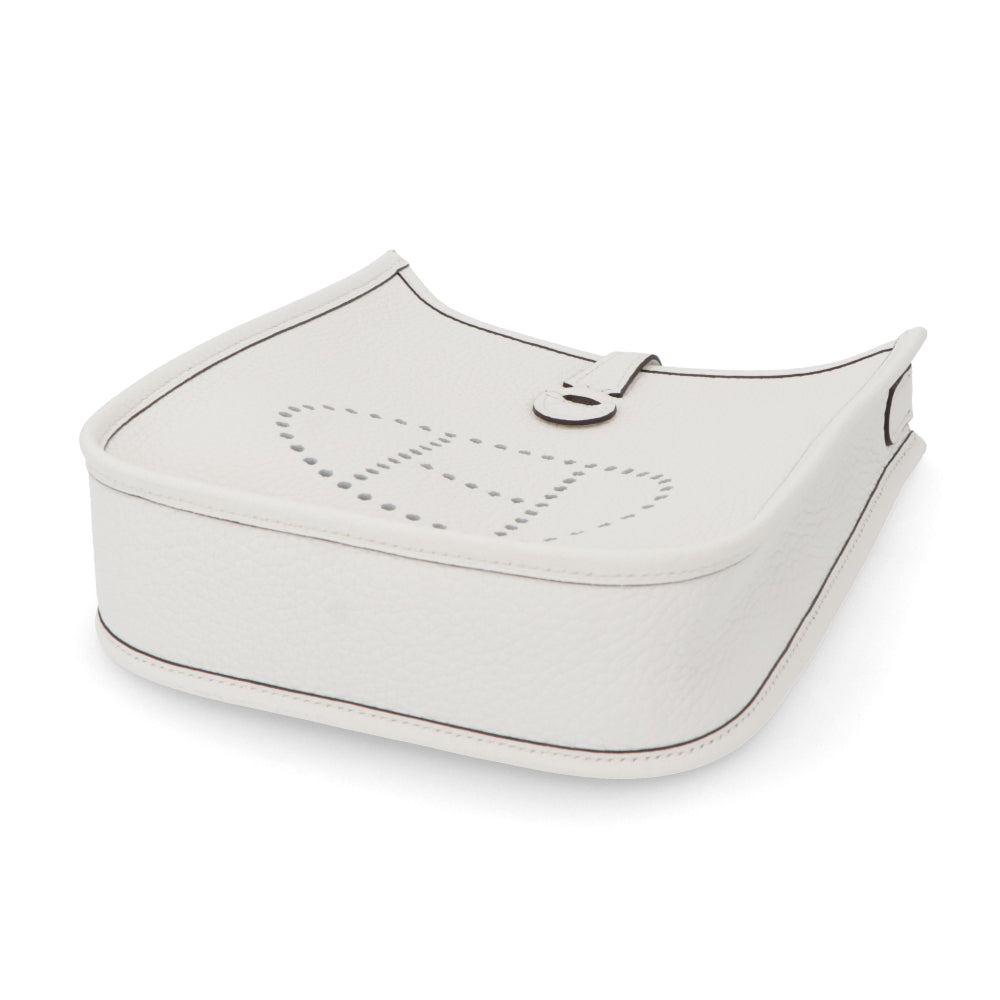 HERMES エヴリンTPM ニューホワイト ゴールド金具