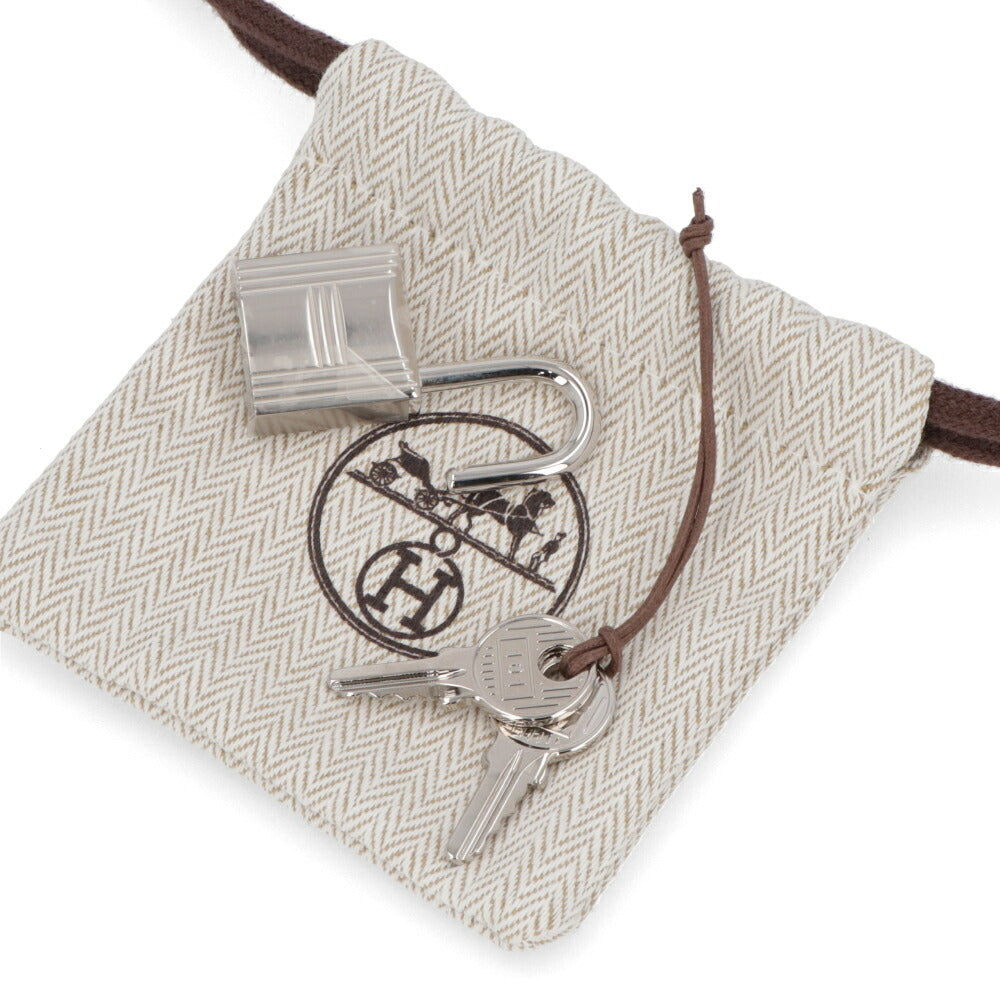 HERMES ピコタンロックPM ブラック シルバー金具