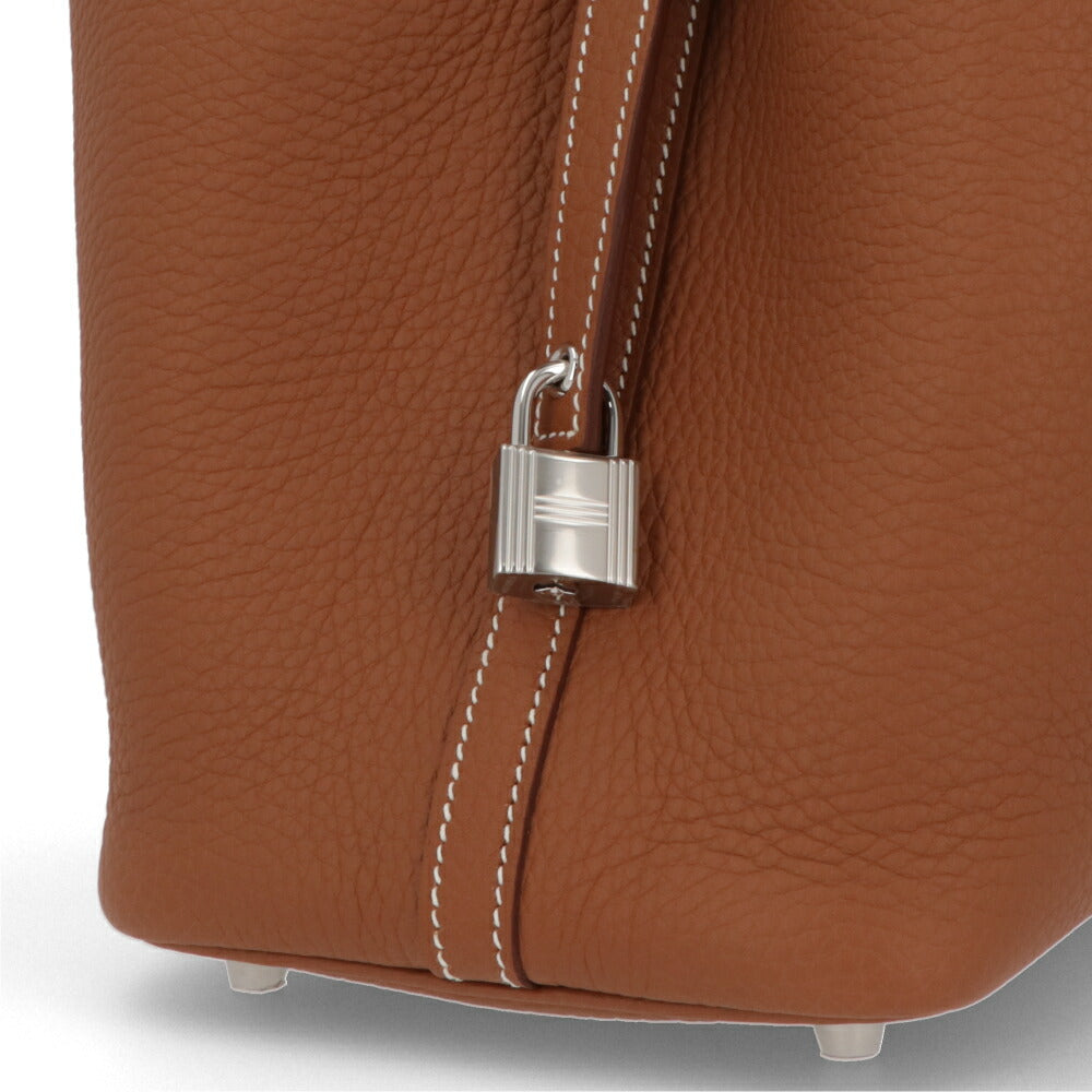 HERMES ピコタンロックPM ゴールド シルバー金具