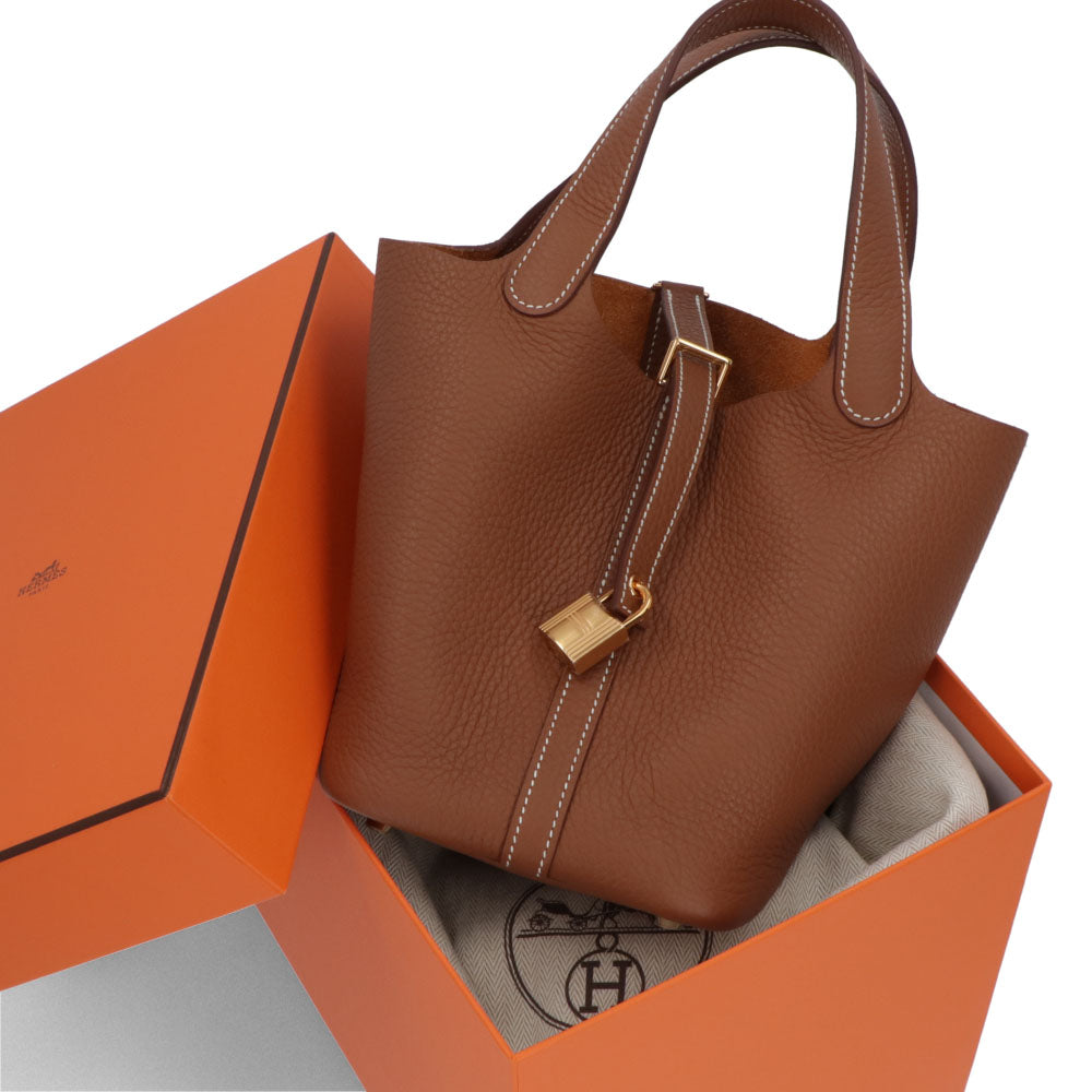 HERMES ピコタンロックPM ゴールド ゴールド金具