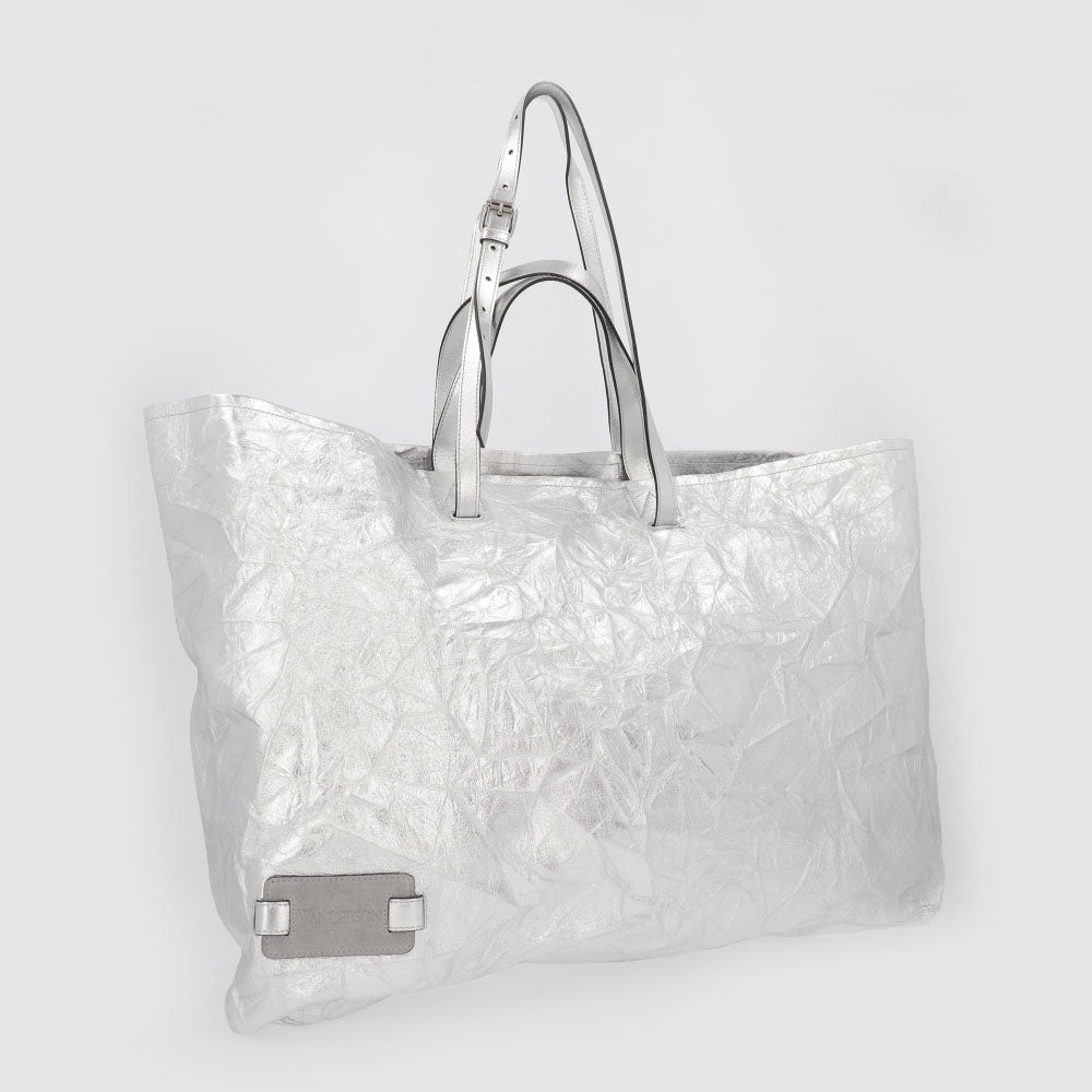 JW ANDERSON トートバッグ シルバー 大容量