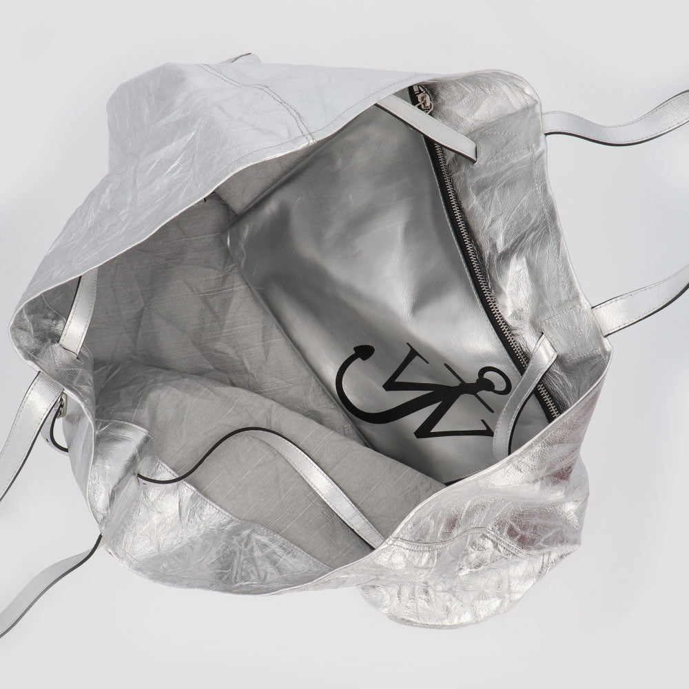 JW ANDERSON トートバッグ シルバー 大容量