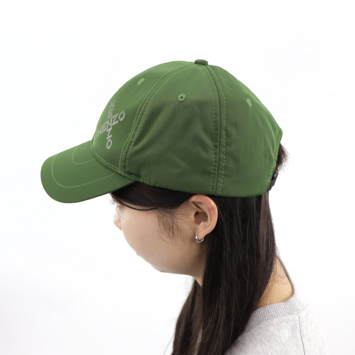 ケンゾー キャップ FA65AC221F21 グリーン ロゴ
