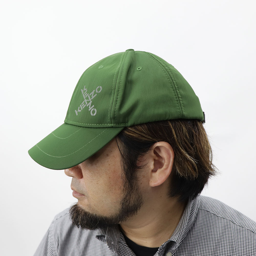 ケンゾー キャップ FA65AC221F21 グリーン ロゴ