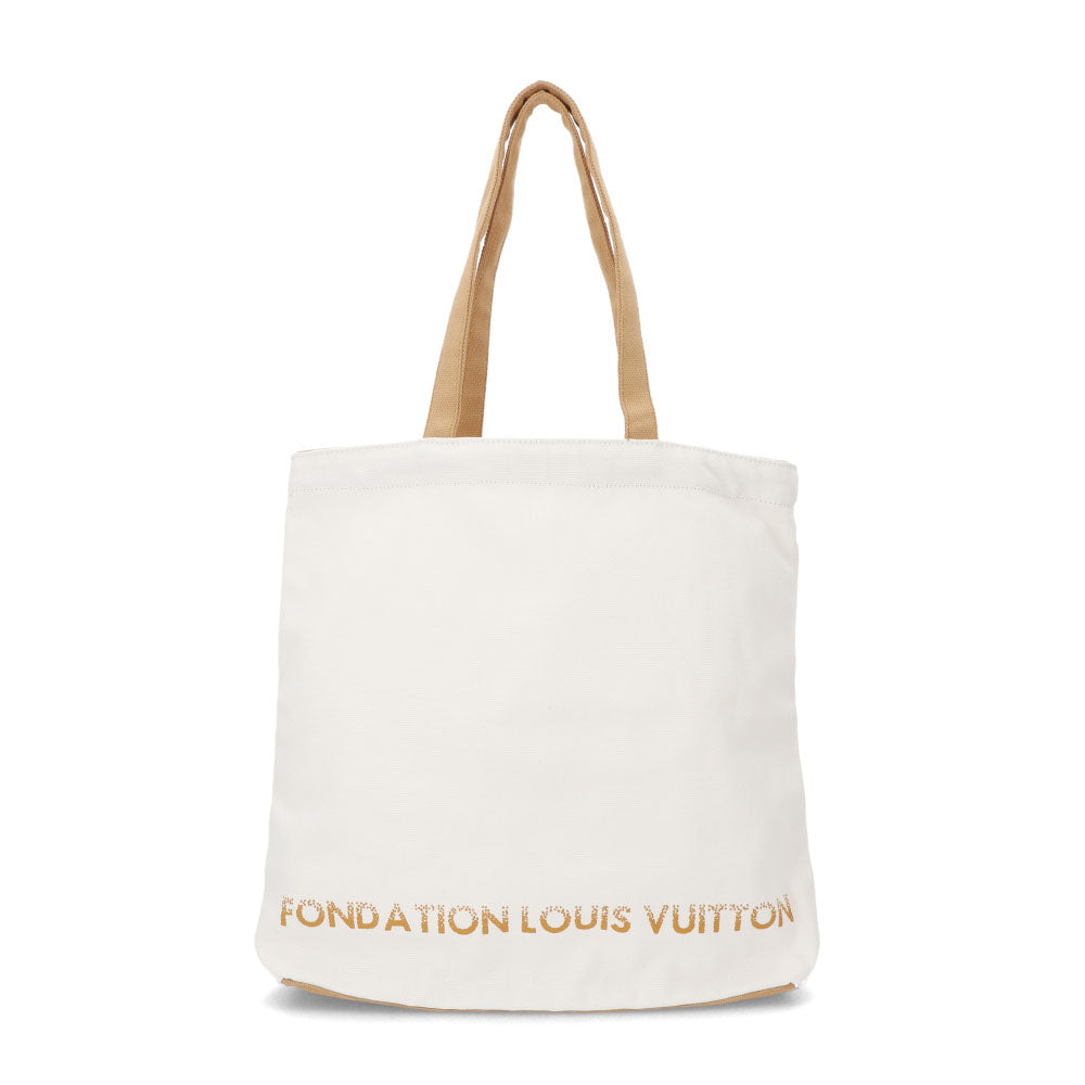 LOUIS VUITTON Fondation Canvas Tote Bag トートバッグ