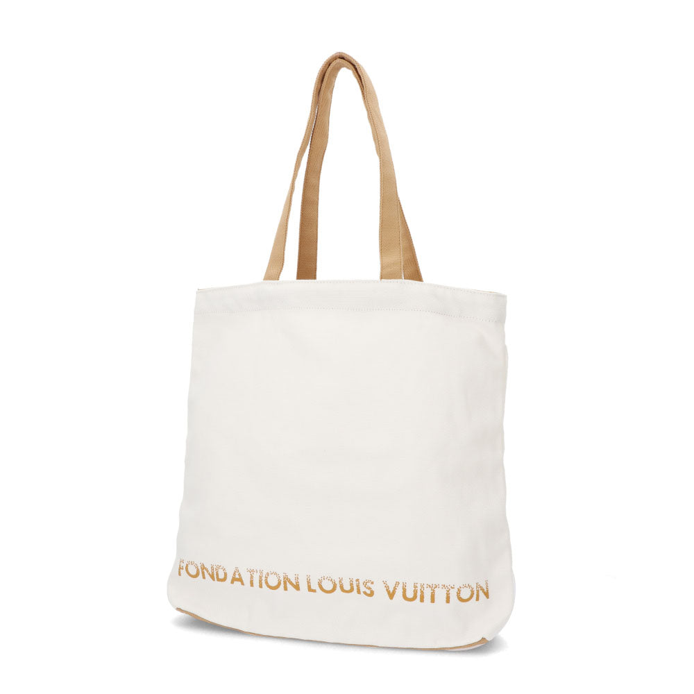 LOUIS VUITTON Fondation Canvas Tote Bag トートバッグ