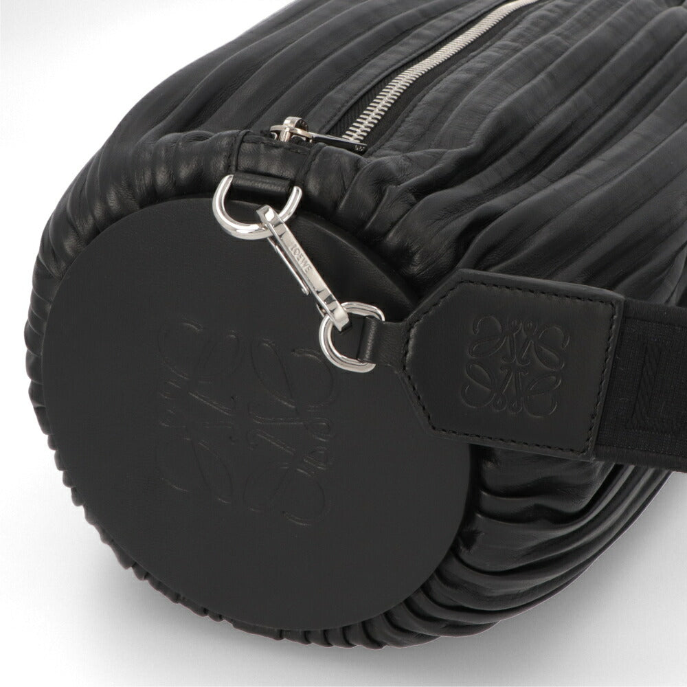 ロエベ LOEWE バッグ ショルダーバッグ レディース ブレスレットポーチ ブラック ラムスキン レザー ハンドバッグ 2way アナグラム ロゴ ブラック A912Y98X10