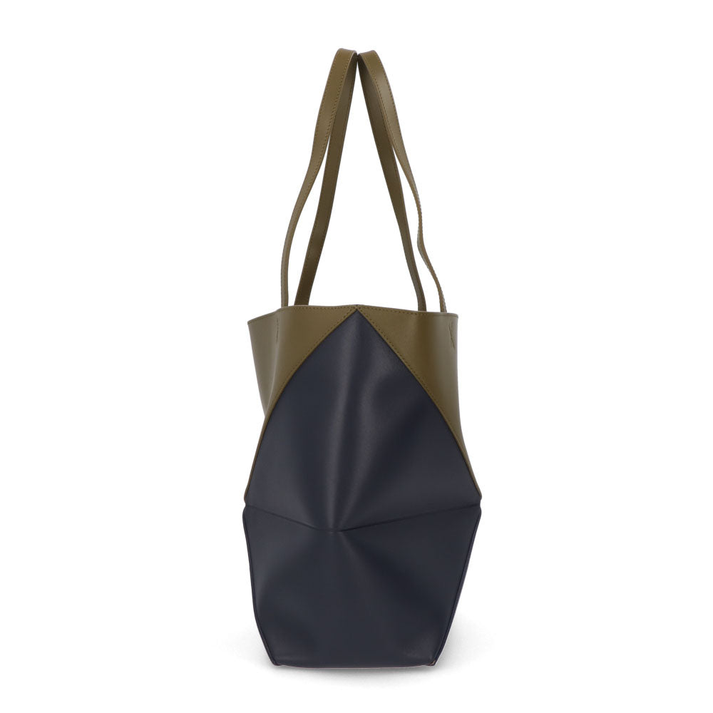 LOEWE トートバッグ パズル フォルド トート バイカラー