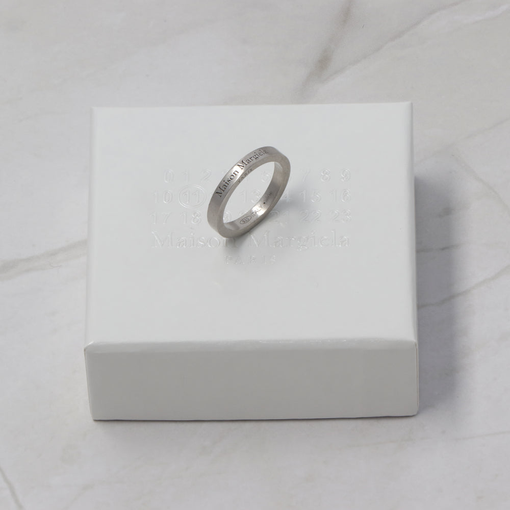 Maison Margiela ロゴリング シルバー925