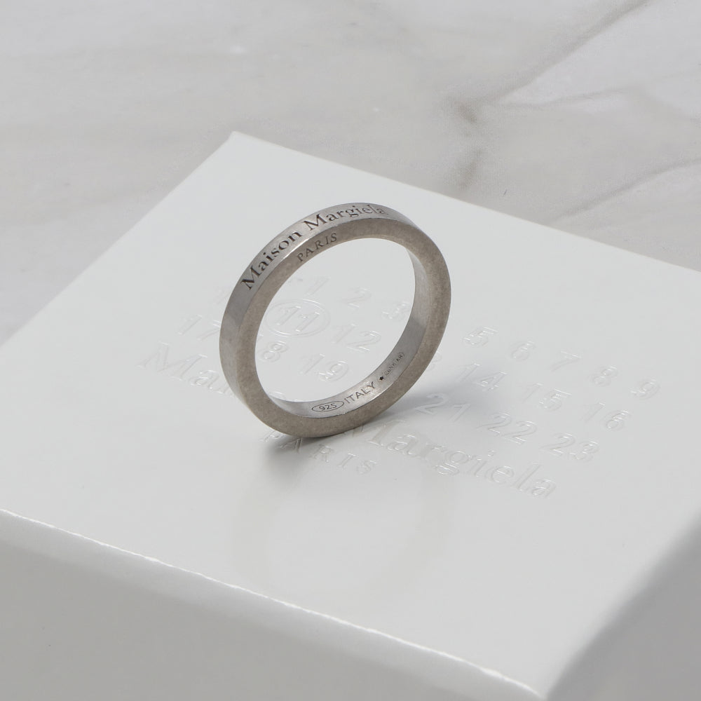 Maison Margiela ロゴリング シルバー925