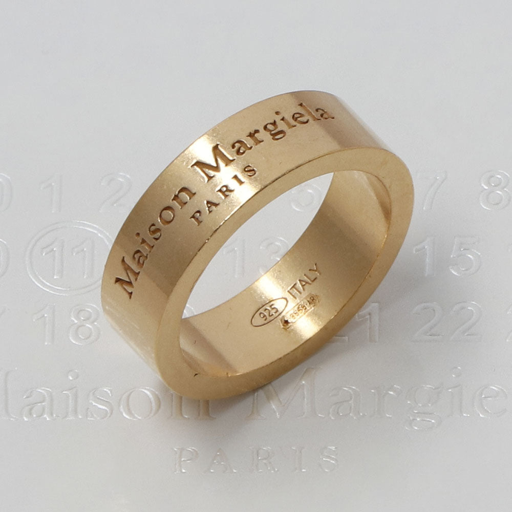 Maison Margiela ロゴリング シルバー925 ミディアム幅