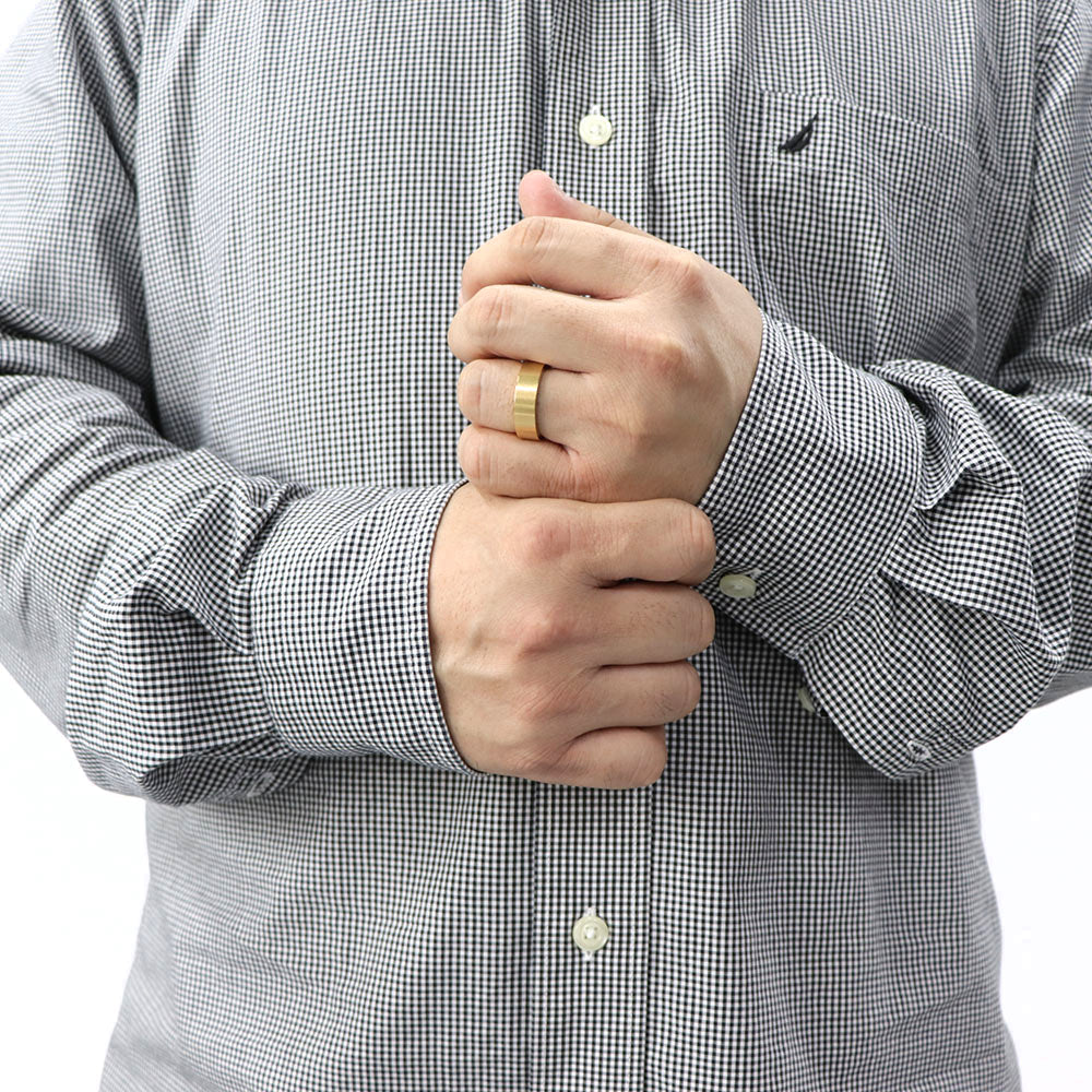 Maison Margiela ロゴリング シルバー925 ミディアム幅