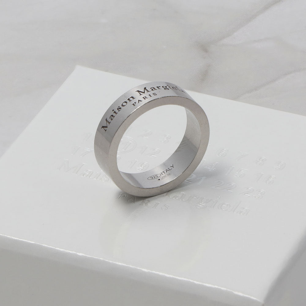 Maison Margiela ロゴリング シルバー925 ミディアム幅
