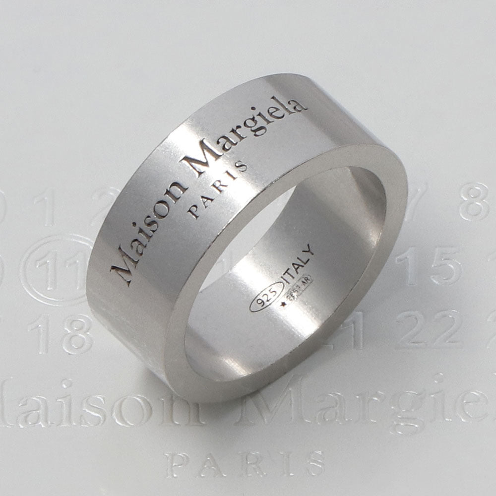 Maison Margiela ロゴリング シルバー925 ミディアム幅