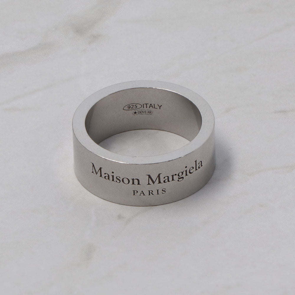 Maison Margiela ロゴリング シルバー925 ミディアム幅