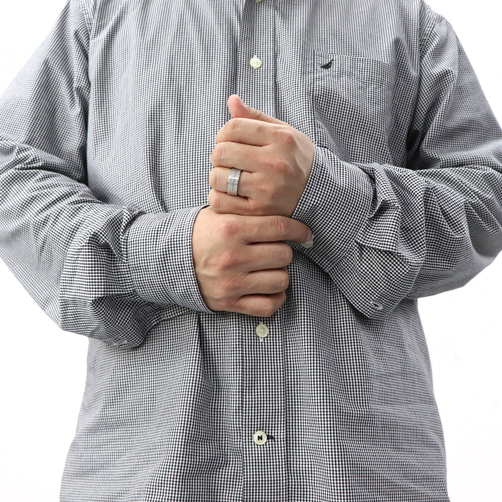 Maison Margiela ロゴリング シルバー925 ミディアム幅