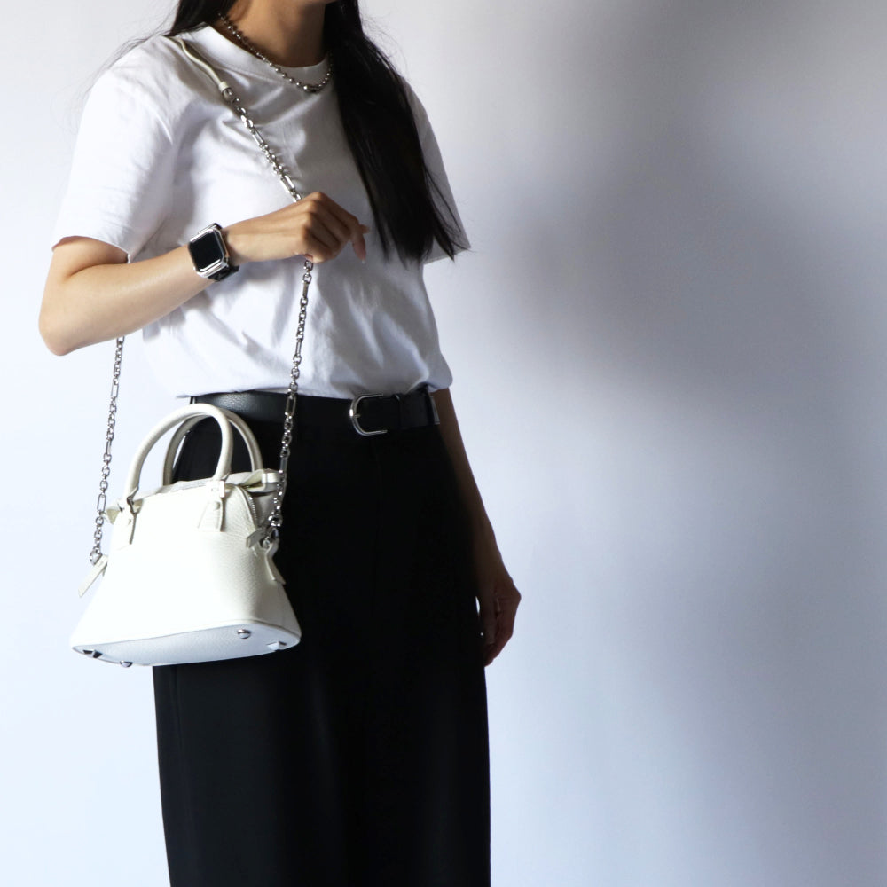 Maison Margiela 5AC マイクロ ホワイト フォーステッチ