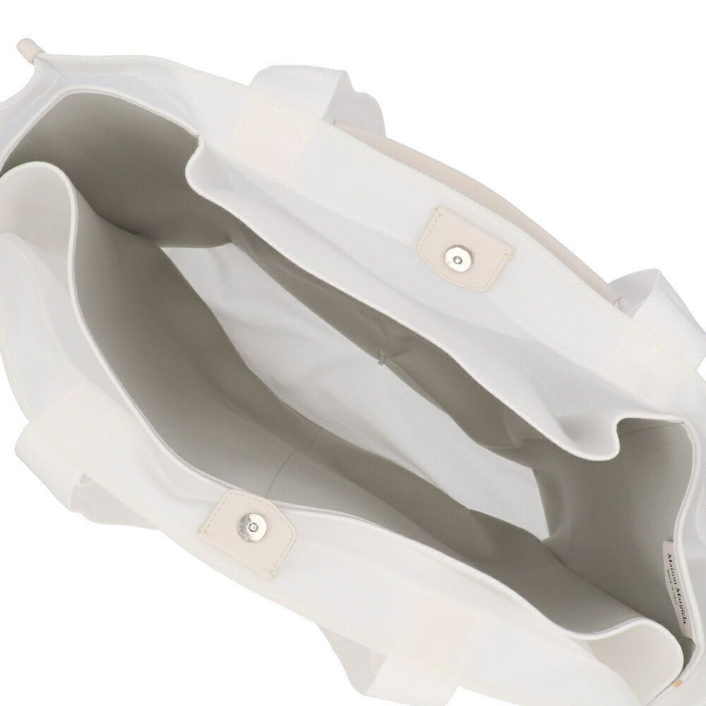 Maison Margiela トートバッグ ホワイト ナンバーロゴ