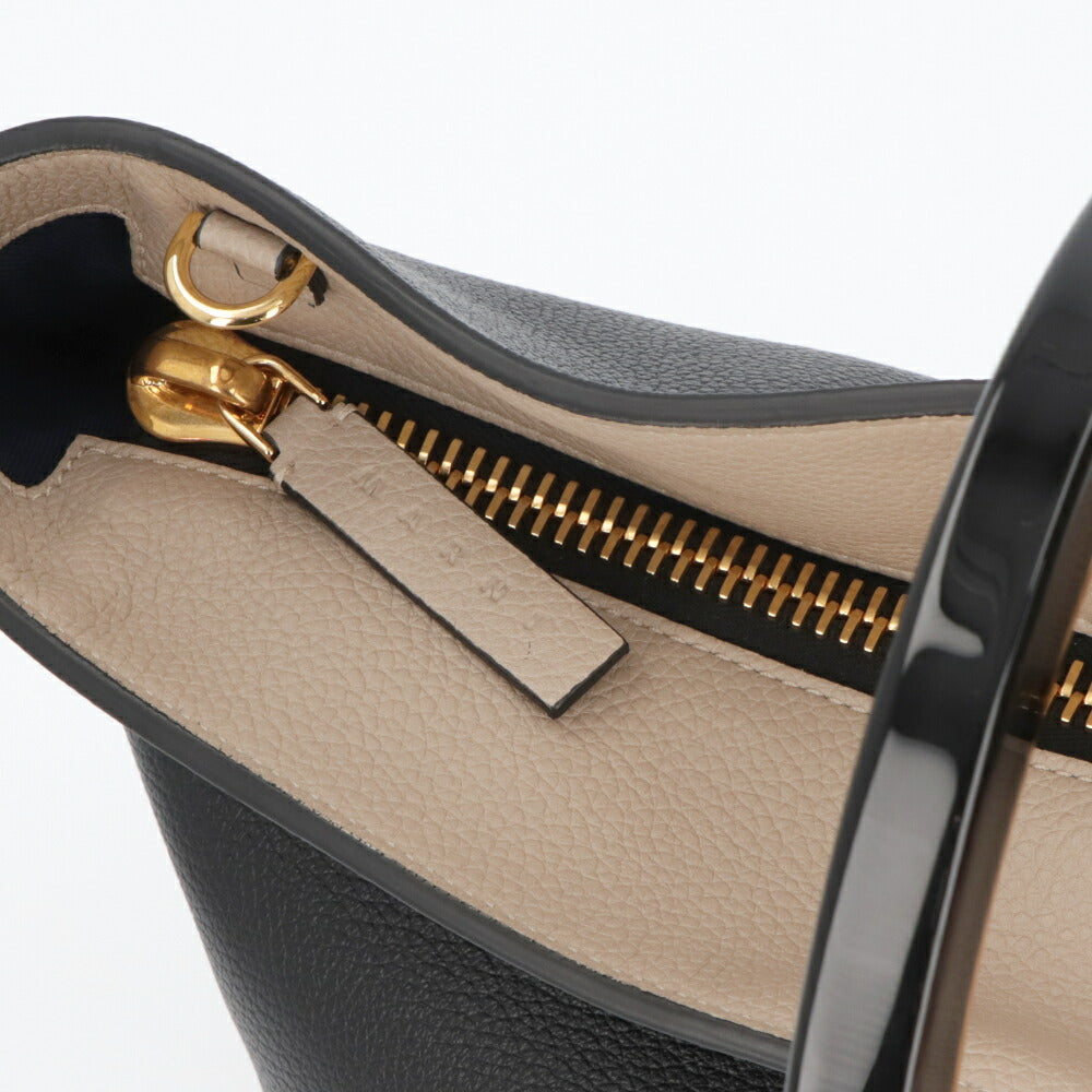 マルニ MARNI バッグ ショルダーバッグ レディース PANNIER HAND BAG ブラック カーフスキン 2Way ハンドバッグ クロスボディバッグ ロゴ ゴールド金具 SCMP0067U0 LV688 Z2N99