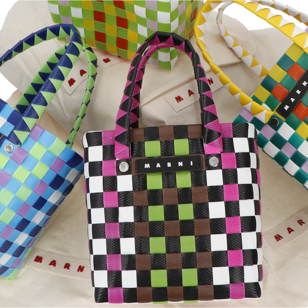 マルニ MICRO BASKET BAG かごバッグ ミニバッグ マルニキッズ