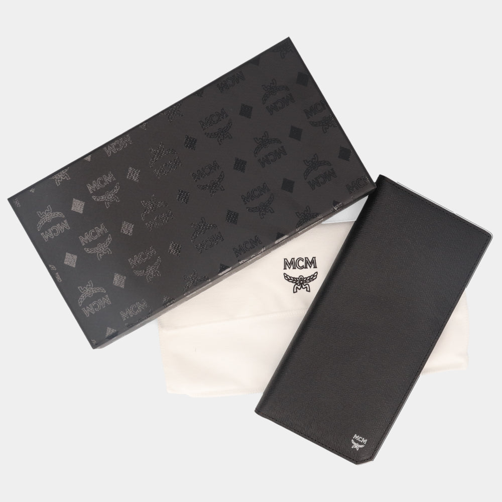 エムシーエム MCM MXL8ALL50 BK 長財布/二つ折り財布 ブラック メンズ 新品